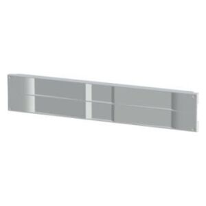 SCHROFF Panel przedni SCHROFF 19, plastikowy, 2 HU, zatrzaskowy, ABS, RAL 7035, 10 szt.