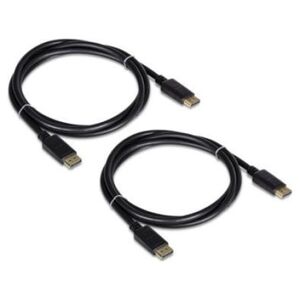 Triton TRENDnet TK-DP06/2 Kabel DisplayPort 1.2, 2 sztuki, czarny, 1,8 m