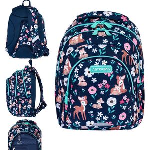 Astra Plecak szkolny Baby Deer sarenka AB330 3 komorowy 20l ASTRABAG