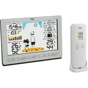 TFA TFA 35.1097.54 silver METEO JACK Wireless Weather Station