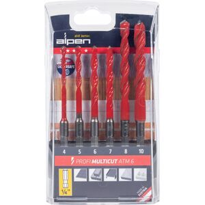 Wiertło Alpen Alpen Profi Multicut ATM 6 hexagonal
