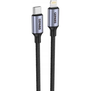 Kabel USB Gepard Kabel GEPARD USB-C - Lightning PD20W metal head 1,2m