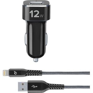 Ładowarka Cellular Line CAR CHARGER KIT TETRA MFI BLACK