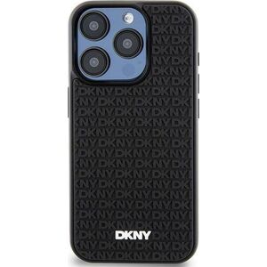 DKNY DKNY 3D Rubber Repeat Pattern - Etui iPhone 15 / 14 / 13 (czarny)