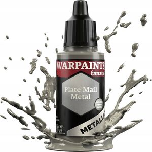 Army Painter The Army Painter: Warpaints - Fanatic - Metallic - Plate Mail Metal