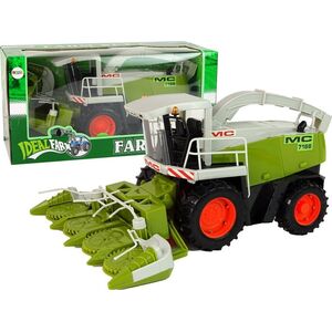 LeanToys Zielony Kombajn Ruchome Części Duży MC 7166