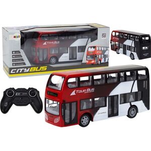 LeanToys Autobus Dwupiętrowy Zdalnie Sterowany RC Światła