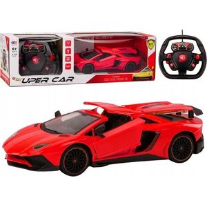 LeanToys Samochód Sportowy Zdalnie Sterowany RC 1:12 Otwierane Drzwi Czerwony