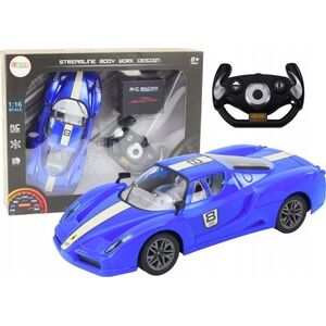 LeanToys Auto Sportowe Zdalnie Sterowane Na Pilota 1:16 R/C Niebieskie