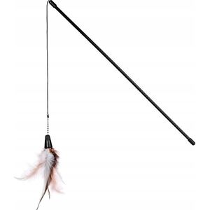 Yarro International YARRO WĘDKA DŁUGA Z BRĄZOWYMI PIÓRKAMI 90/90/20cm