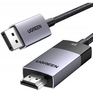 Kabel Ugreen Kabel DisplayPort do HDMI Ugreen DP115, 8k 60 Hz, 2m (czarny)