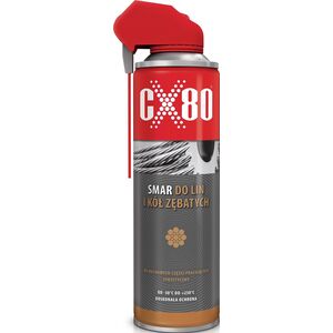 CX80 SMAR DO LIN STALOWYCH I KÃÅ ZÄBATYCH DUO SPRAY 500ML