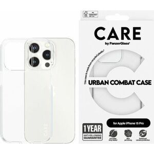 PanzerGlass CARE by PanzerGlass Urban Combat Case iPhone 15 Pro 6,1"  przezroczysty/transparent 1422