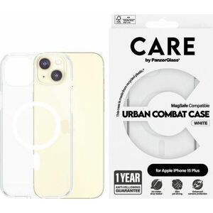 PanzerGlass CARE by PanzerGlass Urban Combat Case iPhone 15 Plus 6,7" MagSafe biały/white 1419