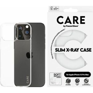 PanzerGlass CARE by PanzerGlass Slim X-Ray Case iPhone 15 Pro Max 6,7" przezroczysty/transparent 1436