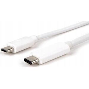 Kabel USB LMP USB-C - microUSB 1 m Biały (USB-C (m) to micro-USB 2.0)