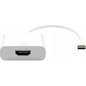 Kabel Garbot USB3.1 C-HDMI. M/F. White 20cm