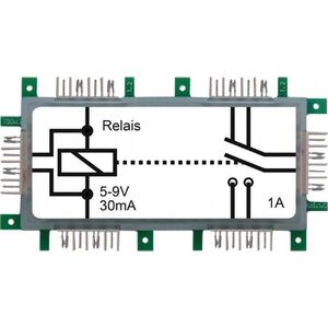 Allnet ALLNET BrickRknowledge Relais 5-9V 30mA 2x1