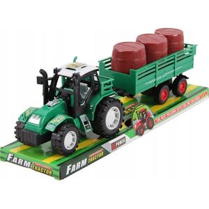 Trifox Traktor z przyczepą i beczkami A-0717 73611