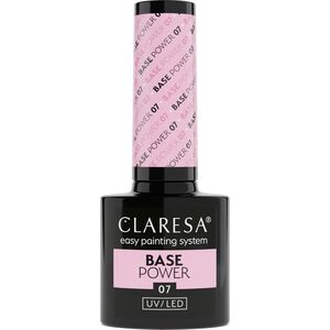 Claresa CLARESA Base Power Baza kauczukowa do paznokci UV/LED 07  5g