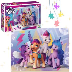 Dodo PUZZLE "MY LITTLE PONY" 30 ELEMENTÓW KOLOROWEJ UKŁADANKI DLA NAJMŁODSZYCH