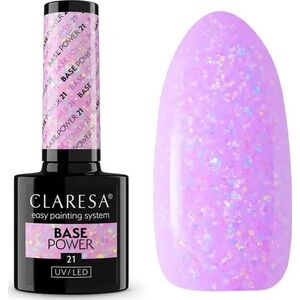 Claresa CLARESA Baza Hybrydowa Base Power Liliowa 21 5 g