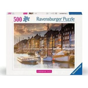 Ravensburger Puzzle 500 Zachód Słońca w Kopenhadze