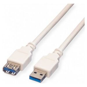 Kabel USB Triton USB-A - USB-A 1.8 m Beżowy