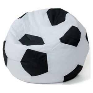 Go Gift Pufa worek sako PIŁKA biały-czarny XL 120