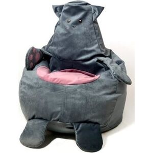 Go Gift Pufa worek sako KOTEK szary XL 130x90