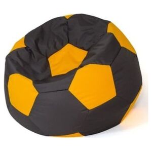 Go Gift Pufa worek sako PIŁKA czarny-żółty XL 120