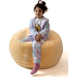Go Gift Pufa worek sako KULA kremowy XL 120