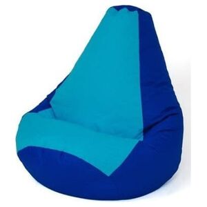 Go Gift Pufa worek sako GRUSZA granatowy-niebieski L 105x80