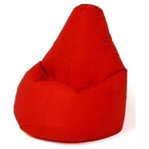 Go Gift Pufa worek sako GRUSZA czerwony XL 130x90