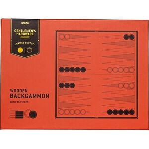Gentlemens Hardware Wooden Backgammon