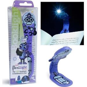 Thinking Gifts Flexilight Pals Robot Purple - Lampka do książki