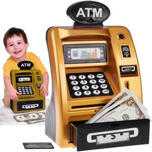 Jokomisiada Muzyczny Bankomat Bank skarbonka dla dzieci ZA4752