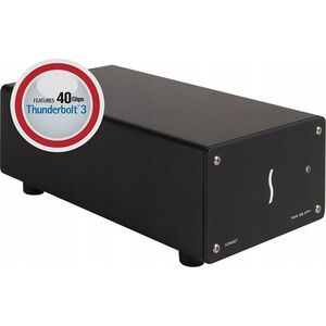 Sonnet Twin25G Thunderbolt Dual Port 25Gb Ethernet Adapter (SFP28s included)