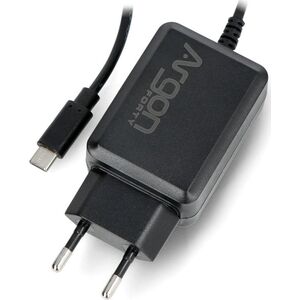 Argon40 Zasilacz Argon40 V2 USB typ C 5,25V/3,5A do Raspberry Pi 4B - czarny}