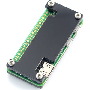 Gravlaser Obudowa Raspberry Pi Zero - Fluo Open - czarna}
