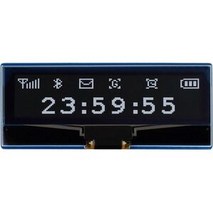 Waveshare Wyświetlacz OLED 2,23'' 128x32px - SPI/I2C - czarno-biały - do Raspberry Pi Pico - Waveshare 19750}