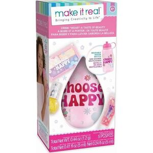 Make it real MAKE IT REAL Water bottle with cosmetics set "A Taste of Beauty"