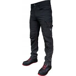 Pesso Work trousers STRETCH Mercury, black C48