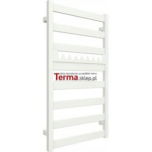 Grzejnik łazienkowy Terma Electric towel dryer Terma Vivo 500 mm x 910 mm, white