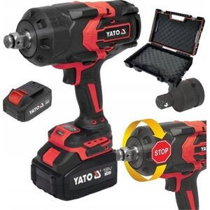 Yato YT. IMPACT WRENCH 18V 3/4" 1700Nm WITHOUT BATTERY AND CHARGING.