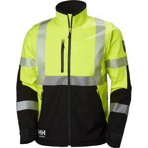 Kurtka męska Helly Hansen Reflective jacket HELLY HANSEN ICU Softshell, yellow XL