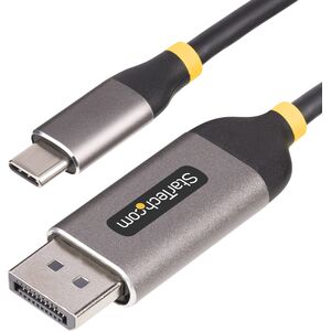Adapter AV StarTech StarTech 142-USBC-DP-8K-10F adapter kablowy 3 m USB Type-C DisplayPort Czarny, Szary