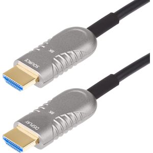 Kabel StarTech StarTech 8K-A-30F-HDMI-CABLE kabel HDMI 9,1 m HDMI Typu A (Standard) Czarny, Srebrny
