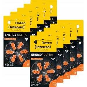 Intenso Intenso Hörgeräte Batterien | Zink-Luft A13 60er Pack