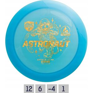 Discmania Blue Diskgolfo diskas Distance Driver ASTRONAUT Active Premium Mėlyna